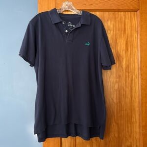 Men’s navy polo shirt